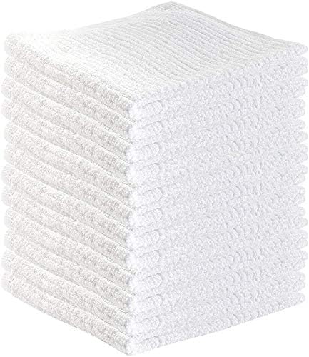 EOM White Bar Towels - Bar Mop Cleaning Kitchen Towels
