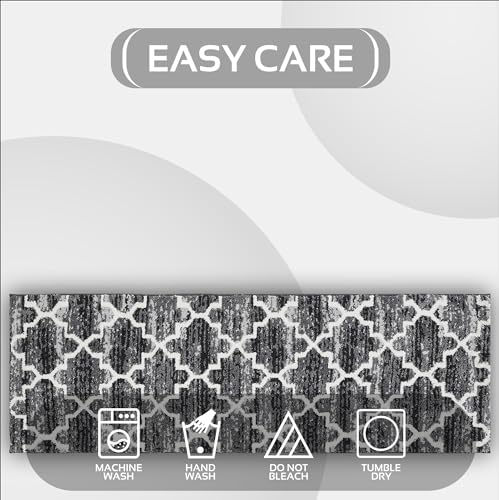 Better Trends Savio Collection 20" x 60" Runner, Non Slip Bath Mat &
