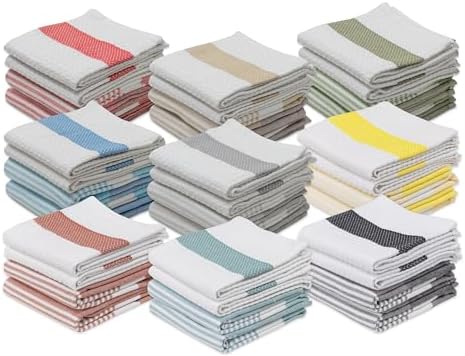 MyPillow Kitchen Dish Towels 4-Pack Gray