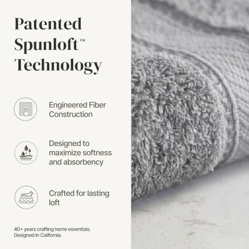 Modern Threads Spun Loft 4 Pack Bath Sheets – Oversized 35 x 66 Bath