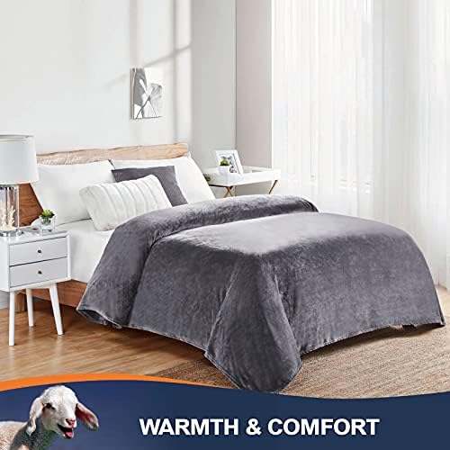 Walensee Fleece Blanket Plush Throw Fuzzy Lightweight