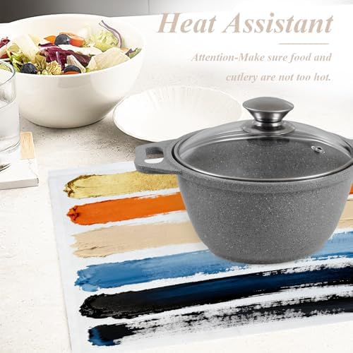 Shrahala Summer Autumn Gray Hipster Set of 8 12 X 18 Inch Linen
