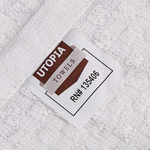 Utopia Towels 12 Pack Kitchen Towels, 15 x 25 Inches Cotton Dish