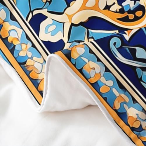 Erosebridal Mandala 100% Cotton Comforter Cover Queen Size,Western