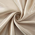 Fitted Sheet Queen Taupe - Soft Silky Satin Bed Sheet - Wrinkle Free