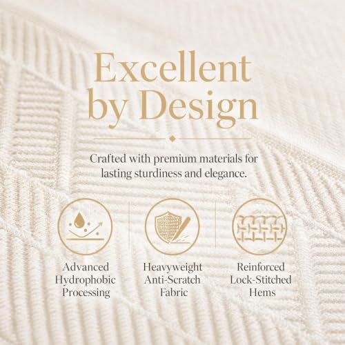 Rectangle Linen Tablecloth Waterproof Spillproof Cloth, 55x70 Inch