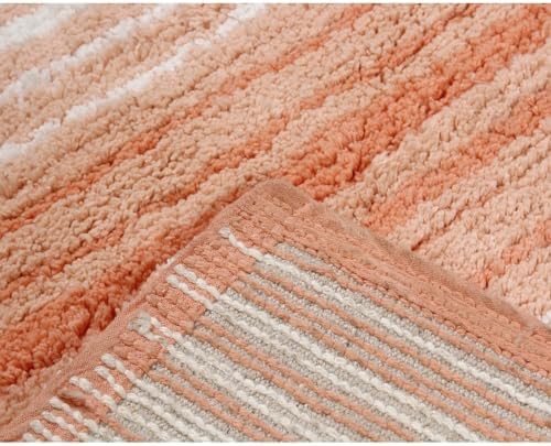 Luxury Super Absorbent 100% Cotton Bathroom Rugs Set 3 Pieces Non Slip