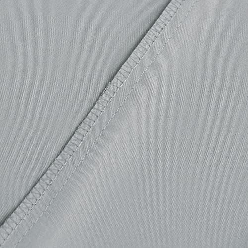 FreshCulture Light Grey Pillowcases Queen Size 12 Pack - Bulk