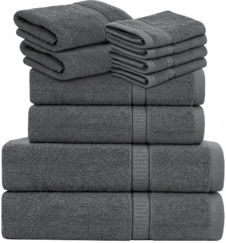 GOLD TEXTILES Luxury 10 Piece Towel Set