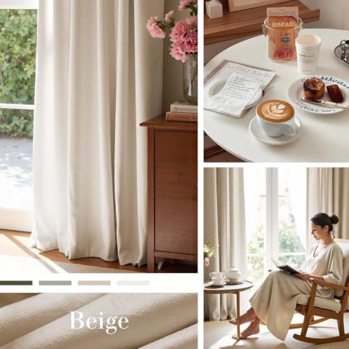 Lazzzy Blackout Beige 100 % polyester,lining: 100 % polyester Curtains