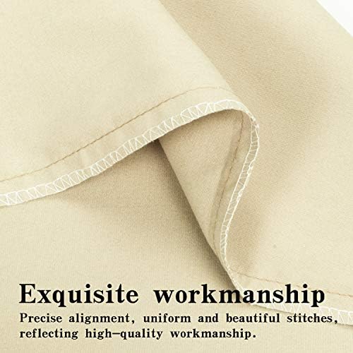 NTBAY Queen Microfiber Sheet Set, 4 Piece, 15 Inch Pocket, Light Taupe