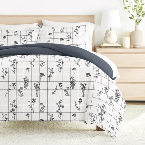 Linens & Hutch Duvet Cover Set Patterned Microfiber Ultra Soft Bedding