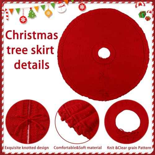 YUJUN 48 in Christmas Tree Skirt