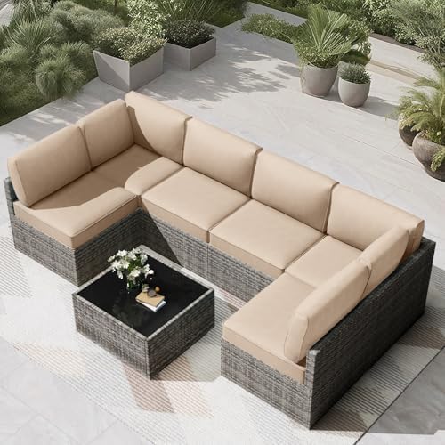 Patio Cushions for Outdoor Furniture,Water-Resistant Outdoor Cushions
