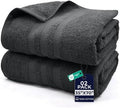 DAN River 2 Pack Bath Sheets Extra Large 35x70, Large Bath Towels for