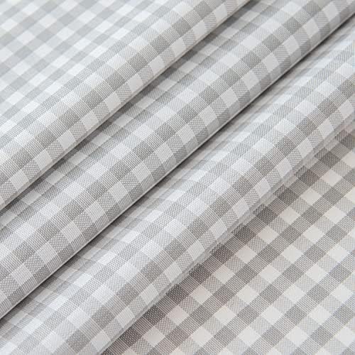 maxmill Square Checkered Tablecloth Water Resistance Antiwrinkle