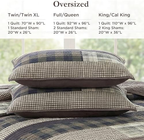 Woolrich Winter Plains Reversible Quilt Set - Cottage Styling Reversed