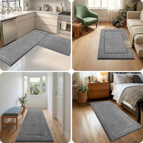 Bathroom Rug 24" x 60", Bath Mat, Runner Rug for Kitchen, Hallway