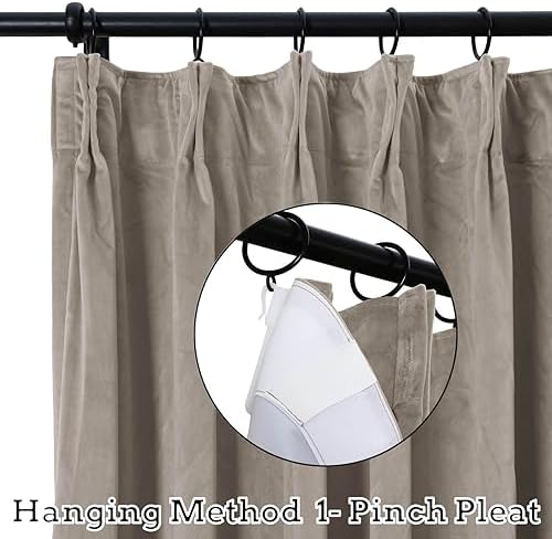 Drapifytex 84 Inches Long by 58 Inches Wide Solid Color Thermal