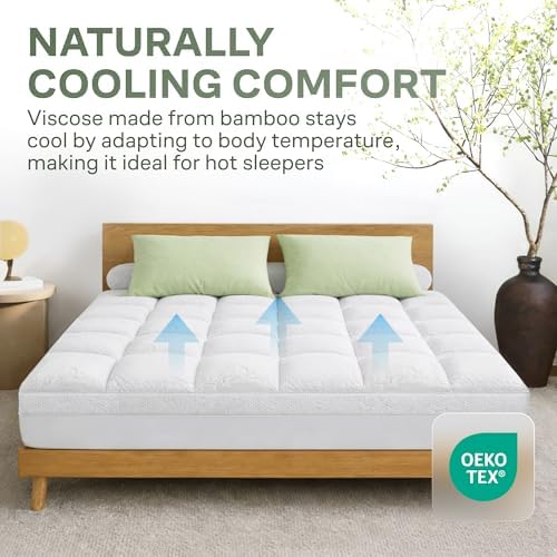 Extra-Thick Mattress Topper with 20" Deep Pocket - Queen Size