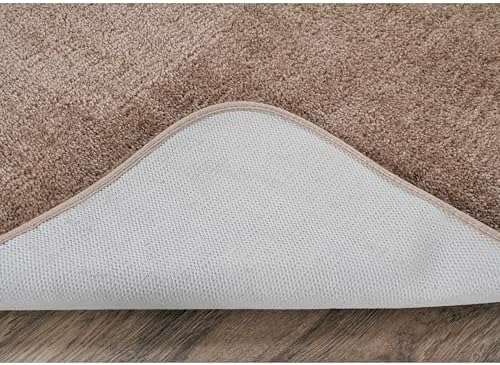 Garland Rug Traditional 2 Piece Nylon Washable Bathroom Rug Set Taupe