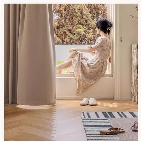 Beydodo Blackout Curtains for Bedroom 72 Inch Length, Darkening