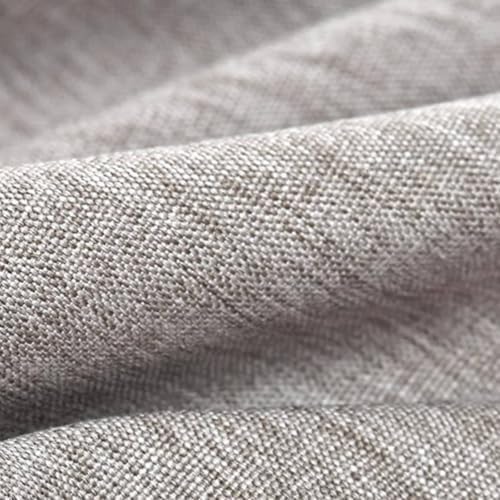 Cotton Linen Kitchen Table Cloth Square, Light Grey
