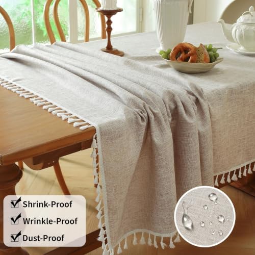 Deep Dream Tablecloths, Waterproof Table Cloth, Linens Wrinkle Free