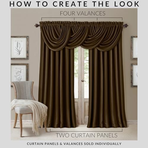Elrene Home Fashions All Seasons Energy Efficient Room Darkening Rod