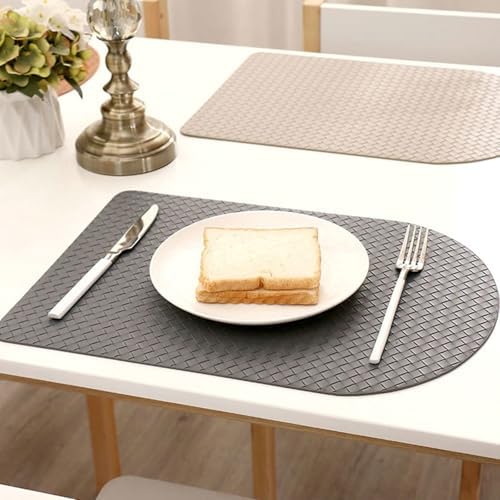 6 PCS Dining Table Geometric Placemats Washable, 11.82 x 16.93 Inches