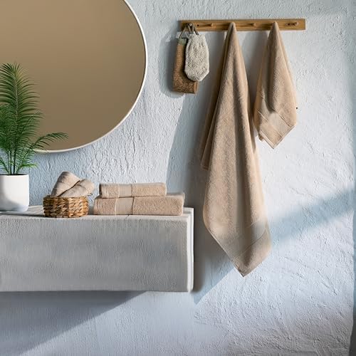 BAGNO MILANO Turkish Towels Hotel-Spa Towel Set, 100% Turkish Cotton