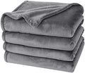 PHF Fleece Blanket King 108"x90" - 300GSM Lightweight Airy Warmth
