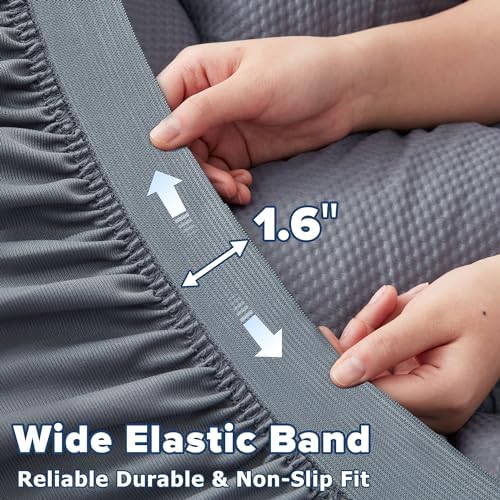 ELVEN HOME Queen Mattress Pad for Back & Hip Pain Relief, Pillow Top