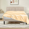 (Pack of 2) Flat Sheet Only, King (102x108) Size - Soft 100% Cotton