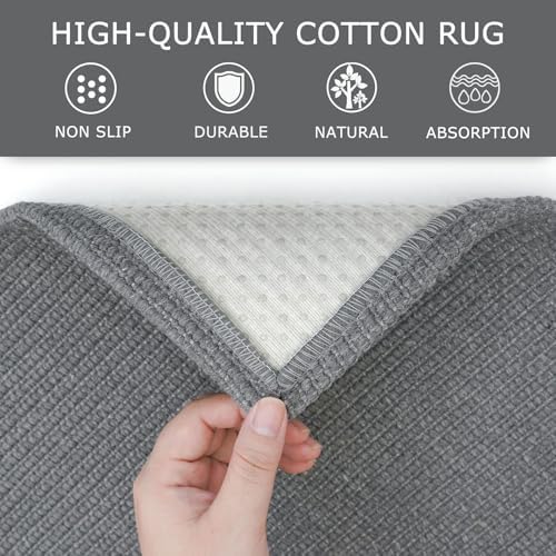 KOZYFLY 2x7 Runner Carpet, Washable Non Slip Entryway Hallway Rug