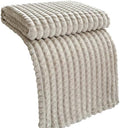 Throws for Sofas, Fleece Blanket King Size for Single Double Bed