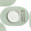 AHHFSMEI Placemats Set of 8 for Dining Table Washable Woven Non-Slip