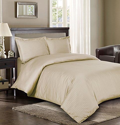 Royal Hotel Bedding Striped Duvet Covers 100% Cotton Soft and