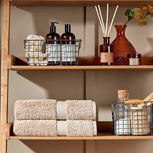 Christy Renaissance 6 Piece Beige Towel Set | 100% Egyptian Cotton