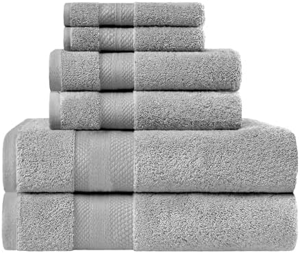 Impressions Aria Turkish Cotton Towels, Towel Set for Bathroom