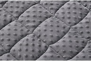 TONGDADA Weighted Lap Blanket 7lbs for Adult,Perfect for Relaxation