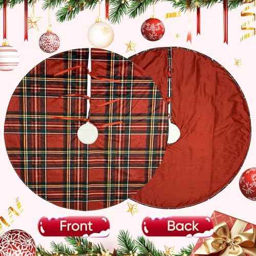 Royal Stewart Tartan 15 Inch Christmas Tree Skirt