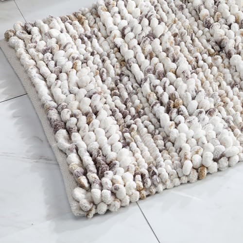 Market & Place Luxury Plush Bath Rugs, Ultra Soft and Absorbent