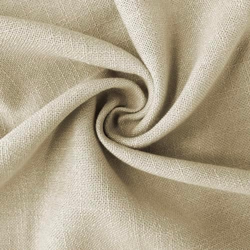 DerF HOME 52 W x 108 L inch Pinch Pleat Unlined Darkening Drape Faux