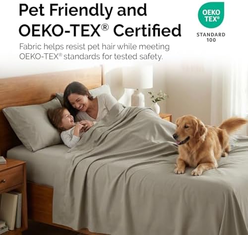 Southshore Fine Living 3 Piece Premium Bedding Set Taupe Sheets Queen