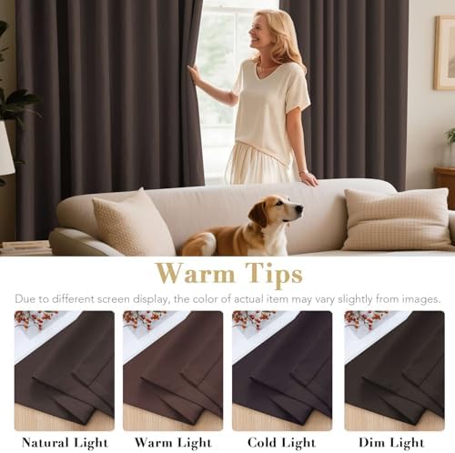 H.VERSAILTEX Blackout Curtains for Bedroom Thermal Insulated Room