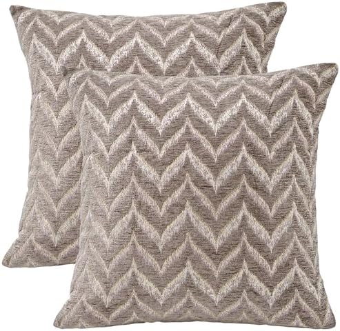 Home Soft Things Arusha Jacquard Pillow Shell 2 Piece Set, Light