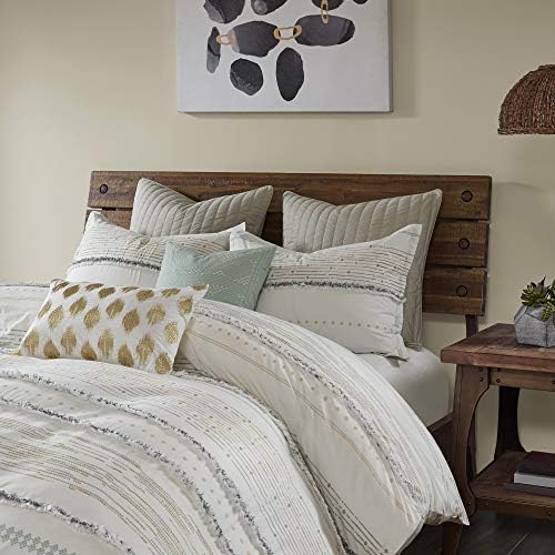 INK+IVY Luxurious Cotton-Bedding Set - Mid Century Trendy Geometric