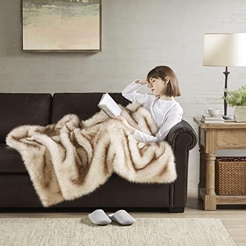 Hyde Lane polyester Blanket - 60x80 Luxury Long Pile Fluffy Decorative