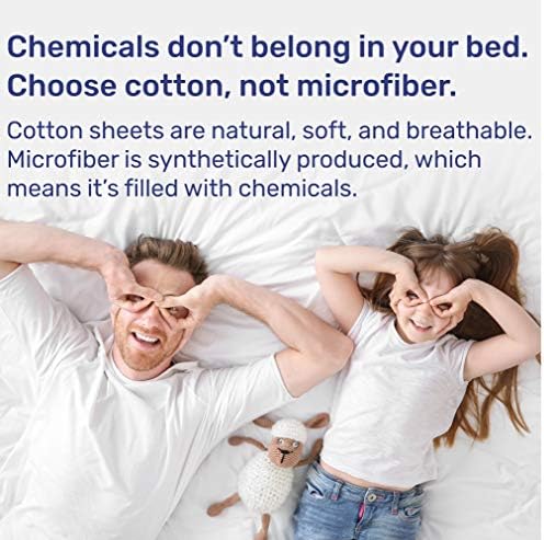 AMAY 800-TC Luxury - Extra Soft - Pure Natural Cotton Cooling Sheet